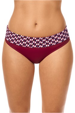 Apulia High-Waist Bikini Bottoms - High Waisted Panty  - 71692