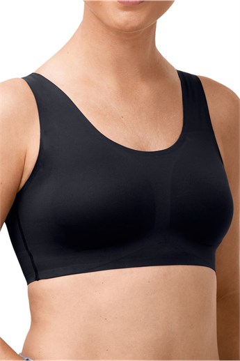 Amy Wire-free Seamless Bra - seamless wire free, pocketed bra with LYCRA®, that pulls over with no closures - 44311
