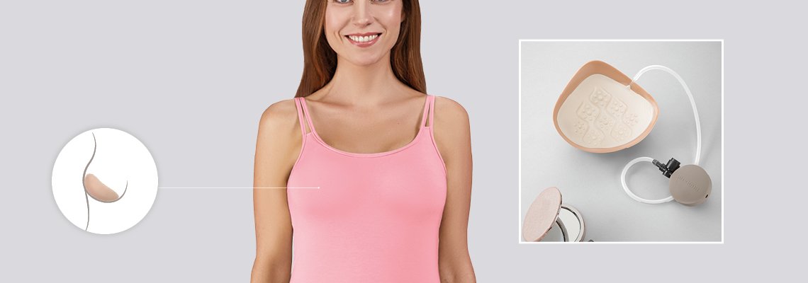 The breast shaper that adapts to your shape