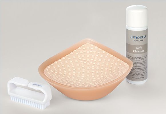 stick on breast prosthesis care - Amoena Skin and Form care products are designed especially for use with the adhesive surface of the Contact breast form