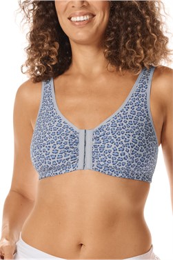 Frances Non-wired Front Closure Bra - front-closure post surgical bra - 44933