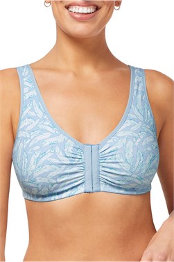Frances Wire-Free Front Closure Bra 2128 - front-closure post surgical bra - 44713