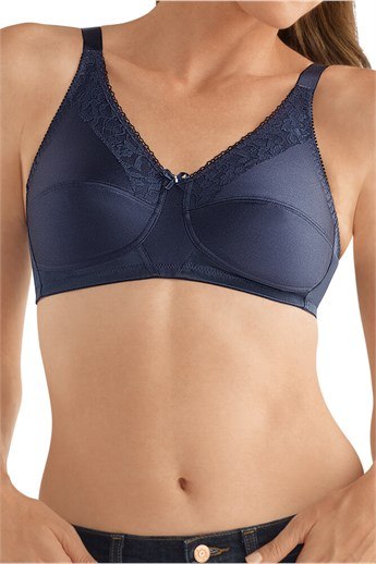 Nancy Wire-Free Bra - classic wire-free ideal for fuller figures - 44417