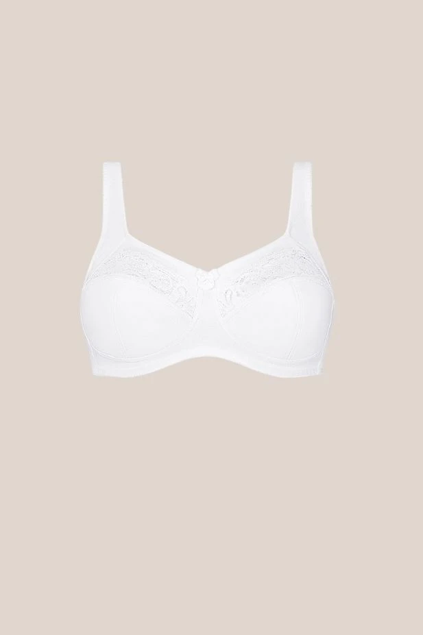 Buy Katja Wire-Free Bra - white | Amoena USA