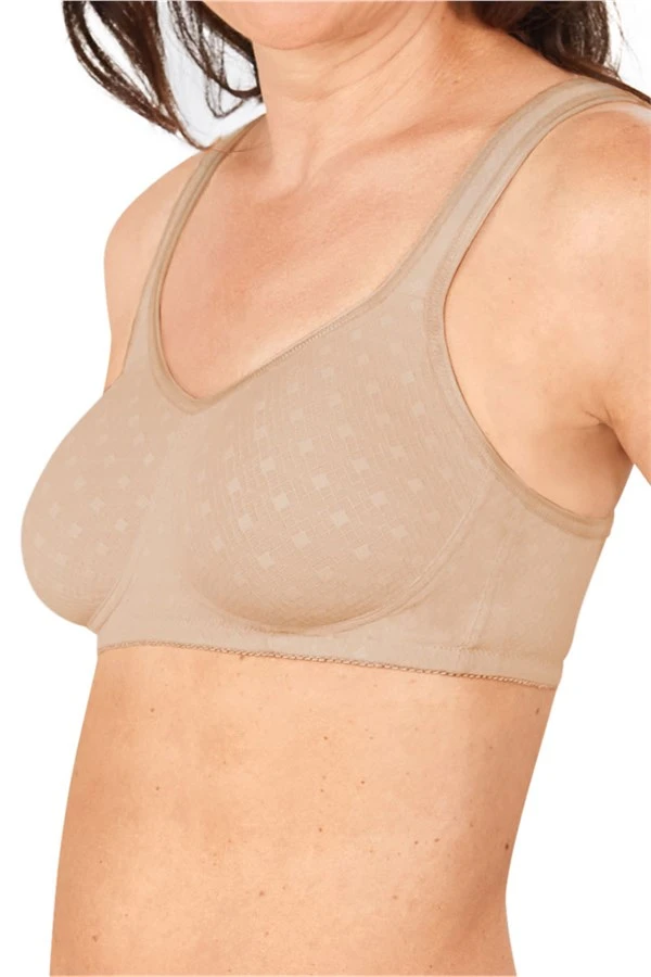 Camille Non Wired Support Black Mastectomy Bra on OnBuy