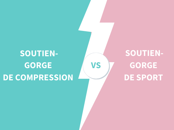 Soutien-gorge de compression VS Soutien-gorge de sport