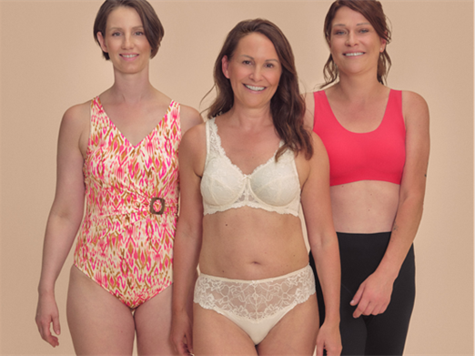 Amoena's new post-mastectomy fashionable swimwear collection