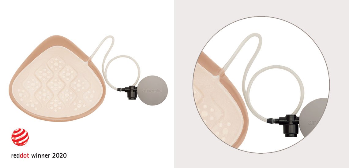 lightweight breast prosthesis new from Amoena