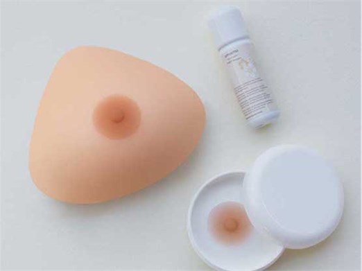 Cleaning Silicone Nipple Prosthesis