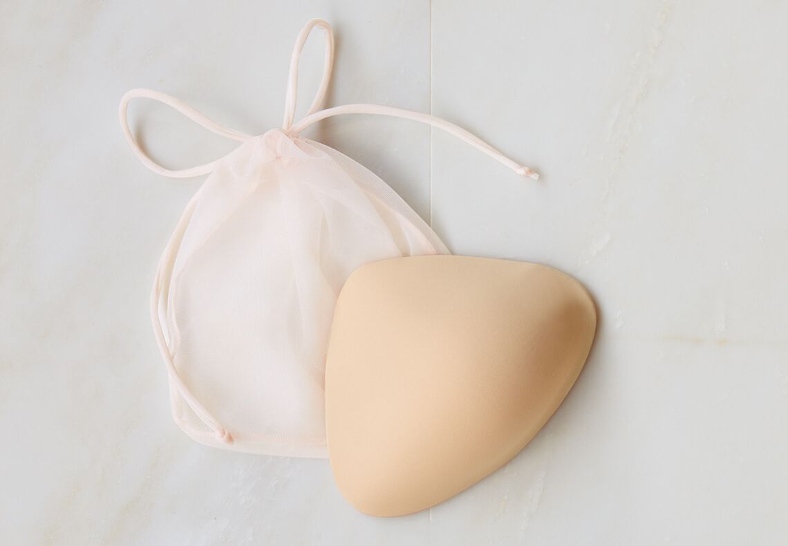 foam breast form – Amoena Leisure mastectomy form 132 Slightly Weighted Foam Prosthesis for sleep