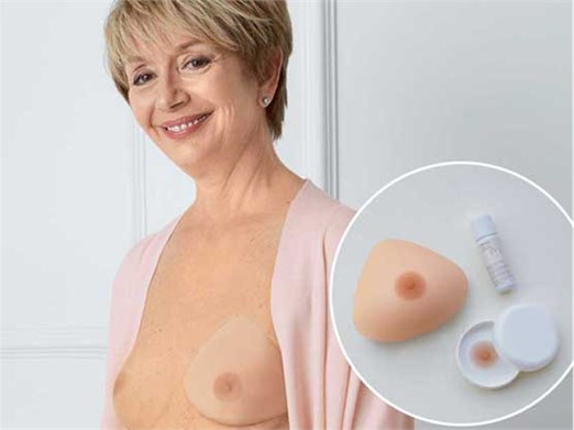 How to use adhesive nipples