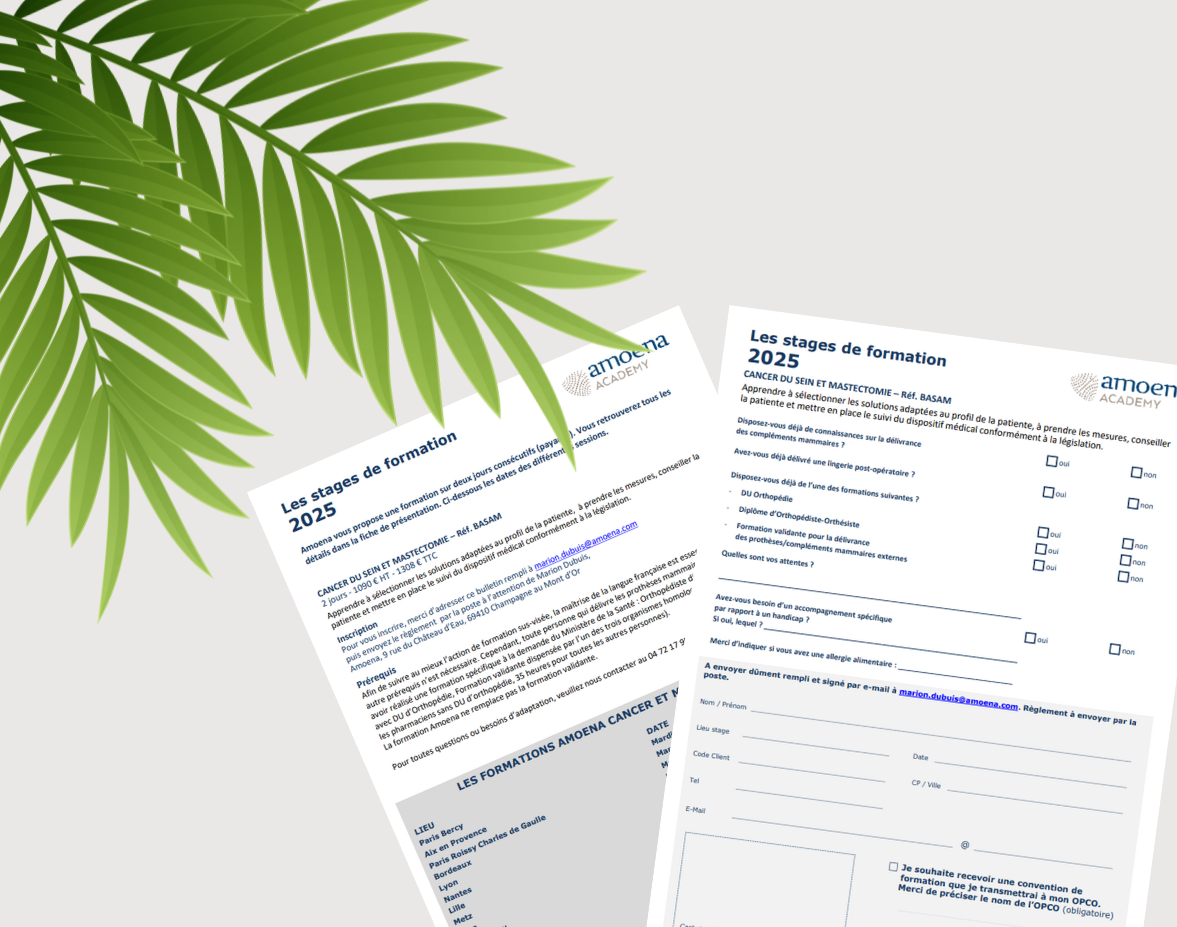 Formations Amoena 2025