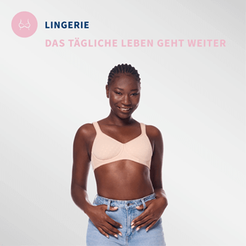 Frau in Unterwäsche