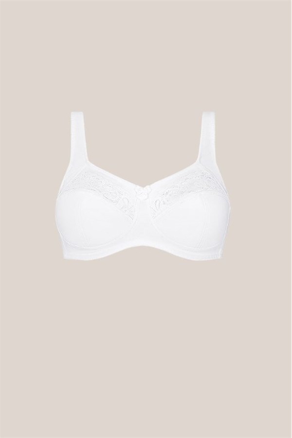 Buy Katja Wire-Free Bra - white | Amoena USA