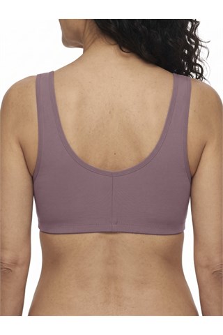 Frances Non-Wired Bra with Front Closure Alt 0