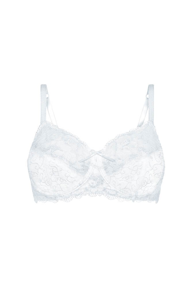 Amoena Dorothy WireFree Bra, Soft Cup, Size 42A, White Ref
