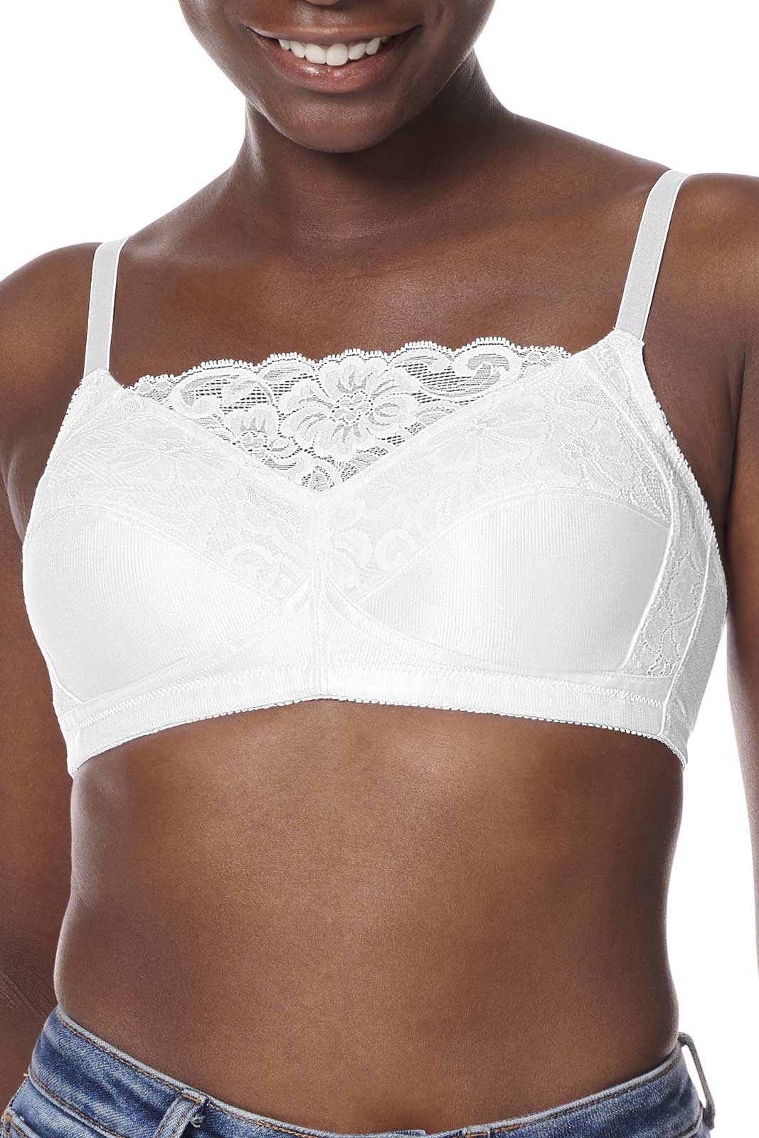 Amoena Isabel Camisole Wire-Free Bra Soft Cup, Size 36DD, Candlelight Ref#  5211836DDCL KU56661325-Each - MAR-J Medical Supply, Inc.