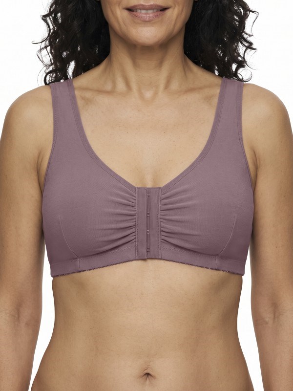 Frances Non-Wired Bra with Front Closure