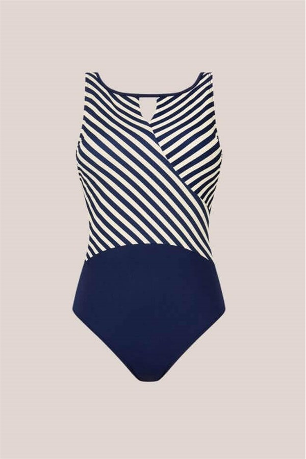 Casoria Traje de baño de una pieza con escote alto: Early Bird