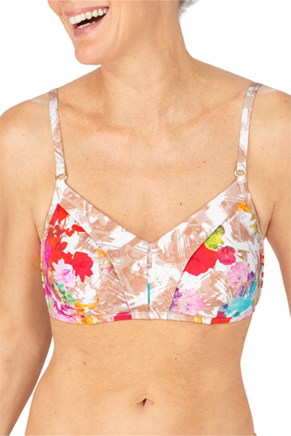 Floral Breeze Bikini Top