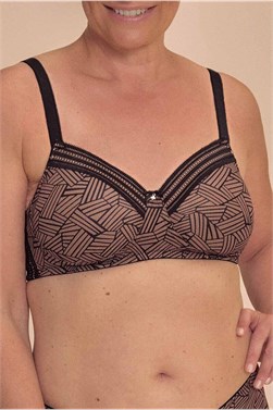 Brooke Soft Bra Plus - Brooke SB Pl Non-Wired Bra offers comfortable support without underwires, ideal for everyday wear. - 45126