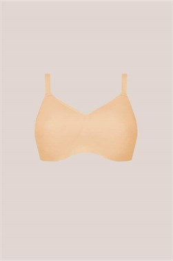 Linda Non-Wired Padded Bra - Linda SBP Non-Wired Padded Bra features moulded foam cups with integrated silicone wire for enhanced support and a natural bust shape. - 45132