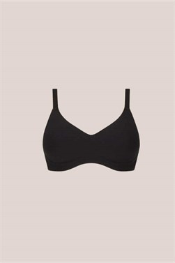 Linda Non-Wired Padded Bra - Linda SBP Non-Wired Padded Bra features moulded foam cups with integrated silicone wire for enhanced support and a natural bust shape. - 45133