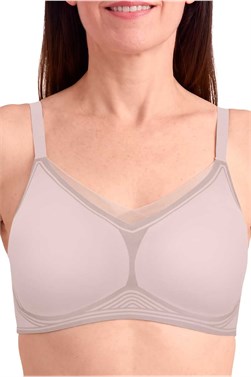 amoena Wave® magic Non-Wired Bra - Wave magic Non-Wired Bra features a silicone wave line underbust for secure support without underwires, ensuring comfort and confidence all day. - 45145
