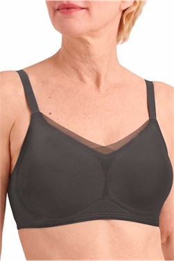 amoena Wave® magic Non-Wired Bra - Wave magic Non-Wired Bra features a silicone wave line underbust for secure support without underwires, ensuring comfort and confidence all day. - 45146