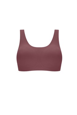 Linda Non-Wired Bra - Linda SB Non-Wired Bra features moulded cups with integrated pockets to hold a breast form, providing comfort and stability with wide straps and a high padded back closure. - 45147