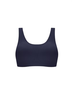 Linda Non-Wired Bra - Linda SB Non-Wired Bra features moulded cups with integrated pockets to hold a breast form, providing comfort and stability with wide straps and a high padded back closure. - 45148