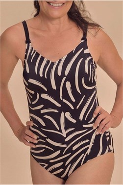 Turin One Piece Swimsuit - Turin One Piece Swimsuit features LYCRA® XTRA LIFE™ fabric for lasting fit, shape retention, and high chlorine resistance to support your active lifestyle. - 71792