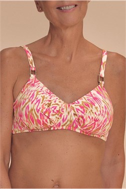 Istria Non-Wired Padded Bikini Top - Istria SBPTop Non-Wired Padded Bra Top offers comfortable support without wires, ideal for everyday wear with soft padding for added comfort. - 71811