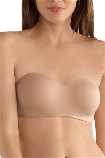 Barbara Strapless Underwire Bra - padded pocketed bra with strapless option