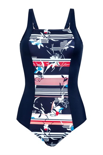 Capri Full-Bodice Swimsuit - Pocketed swimsuits for your breast form