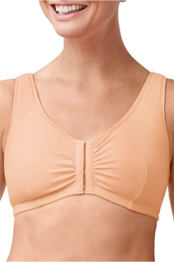 Fleur Non-wired Bra - wireless front-closure bra