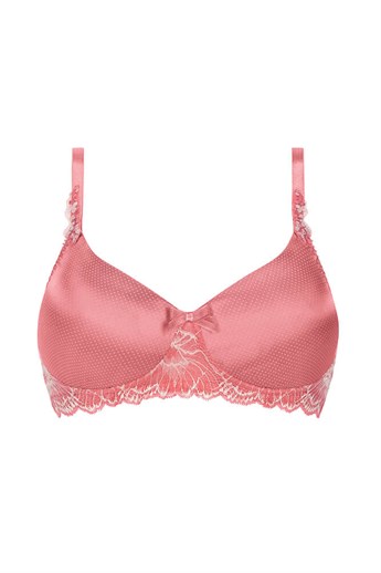 Floral Chic Non-wired Padded Bra - printed padded bra