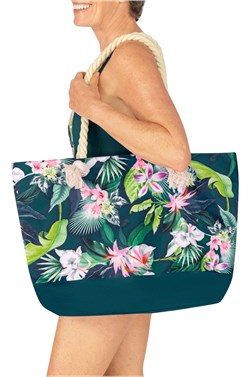 Flower Spirit Beach Bag  - matching beach bag