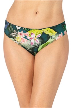 Flower Spirit Reversible Swim Panty - coordinating swim bottoms
