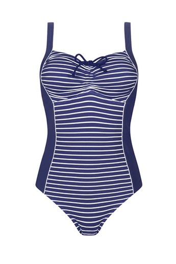 Infinity Pool Half Bodice Swimsuit - half-bodice swimsuit with pockets - 71469