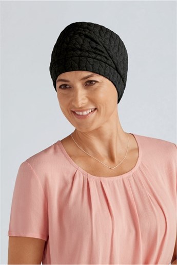 Ivy Cap - quilted cap/scarf