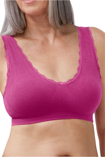 Kitty Seamless Wire-Free Bra - breathable comfort bra with no closures