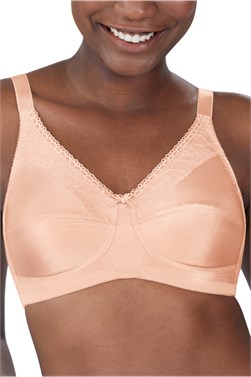 Nancy Wire-Free Bra - classic wire-free ideal for fuller figures - 44807