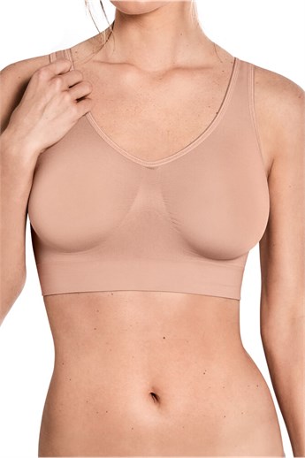 Soft Bustier Wire-Free Bra - wire-free seamless comfort bra