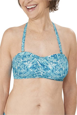 Malibu Non-Wired Bandeau Bikini Top