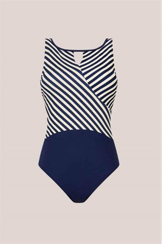 Casoria Traje de baño de una pieza con escote alto: Early Bird