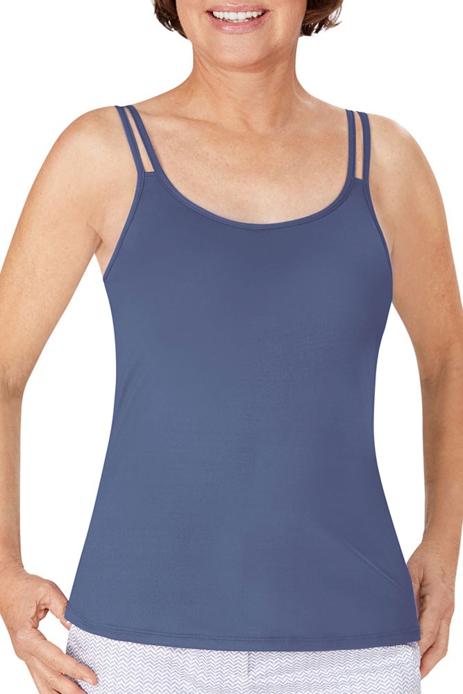Valletta Top - blue | | Amoena USA | Amoena USA