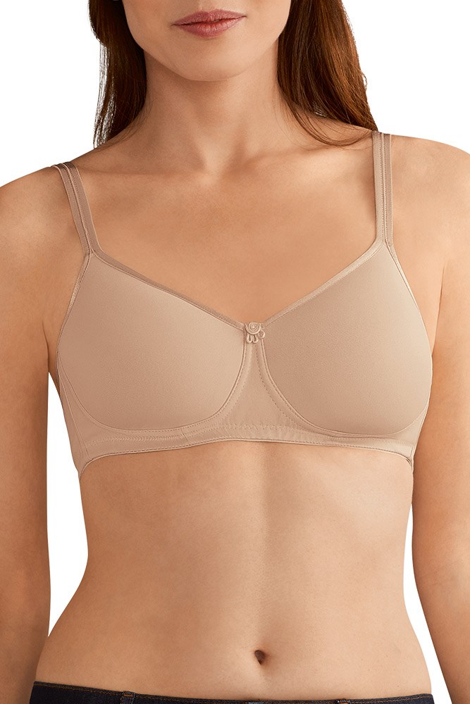 Average Size Figure Types in 38B Bra Size A Cup Sizes Nude Moulded,  Seamless and Smoothing Bras
