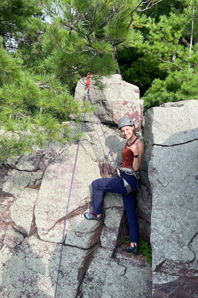 amoena contact allows kelsie to be as active as she likes