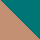 dark teal/sand 